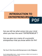 Introduction To Entrepreneurship Grade 11