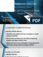 4.MIL Media Literacy Part 2 Key Concepts and Questions To Ask in Media Literacy