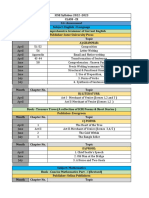 1st Assessment Syllabus IX