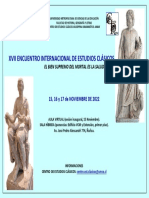 Afiche Encuentro Internacional de Estudios Clásicos
