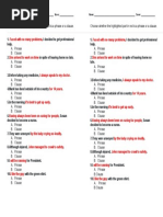 PHRASES & Clauses Quiz