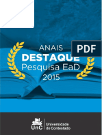 Anais Destaque Pesquisa EaD 2015