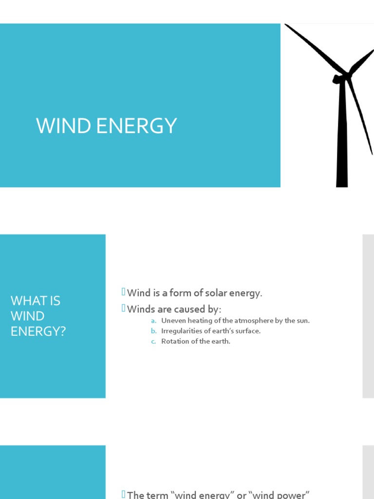 Understanding Wind Energy Basics | PDF | Home & Garden
