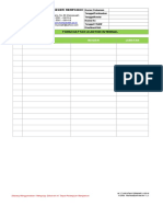 F-01 Form Daftar Auditor Internal