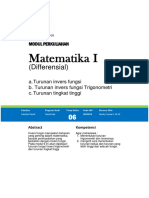 Modul-6. MTK I Differensial