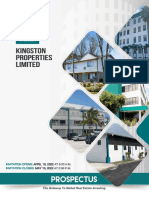 Kingston Properties Limited APO Prospectus
