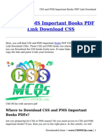 CSS and PMS Important Books PDF Link Download (1)