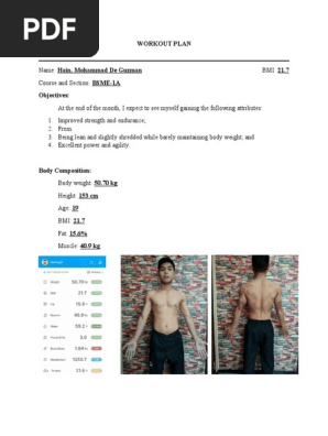 Workout Plan