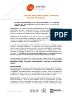 Qué Buscan Las Empresas para Contratar Talento Humano