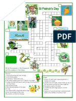 ST Patricks Day Crosswords