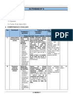 3° Grado - Actividad Del Dia 24 de Marzo