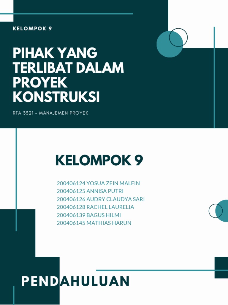 Contoh Manajemen Proyek | PDF