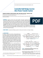 Single-Stage Duty-Controlled Half-Bridge Inverter For Compact Capacitive Power Transfer System