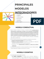 PS. CLÌNICA Y PRINCIPAÑES MODELOS INTEGRADORES. 2da PARTE