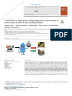 A Brief Review On Supercapacitor Energy Storage Devices and Utilization of