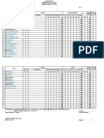 Format Nilai Kelas X BCF 1