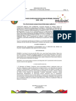 Bando de Policia y Buen Gobierno Del Municipio de Palizada