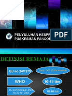 Pendampingan KESPRO REMAJA