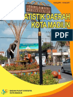 Statistik Daerah Kota Madiun Tahun 2022