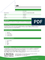 Crodamide ER Z 000040 Technical Data Sheet