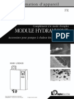 Module Hydraulique: Information D Appareil