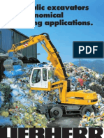 Hydraulic Excavators For Economical Recycling Applications. The Better Machine.