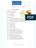 Teste Diagnóstico 8º