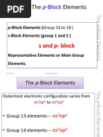 The Elements: P-Block