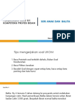 Bimbel Profesi Bidan Seri Bayi, Anak Balita & Prasekolah