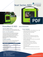 ViVest Data Sheet PowerBeat AED X3