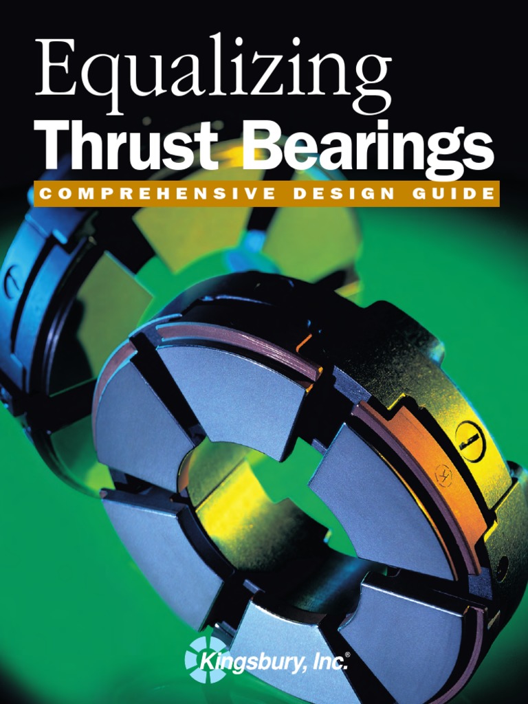 Thrust Bearing Design Guide PDF Bearing (Mechanical) Physical