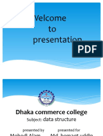 Welcome To Presentation
