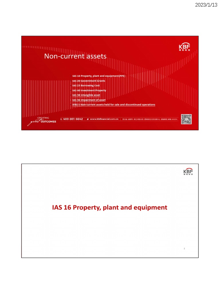 3 NonCurrent Assets Topic PDF Intangible Asset Depreciation