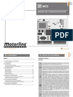 MC2 Swing Gate Board Manual Spanish