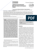 BURDA Insights Into Severe 5,10-Methylenetetrahydrofolate Reductase Deficiency Molecular Genetic and Enzymatic Characterization of 76 Patients