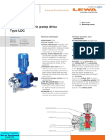 LEWA Ecoflow Variable Eccentric Pump Drive Type LDC: Performance