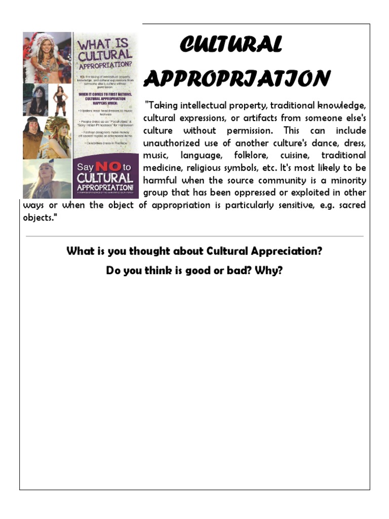 Cultural Appropriation PDF | PDF