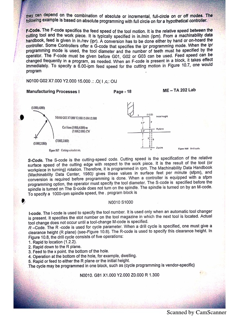 Basic CNC Notes-9 | PDF