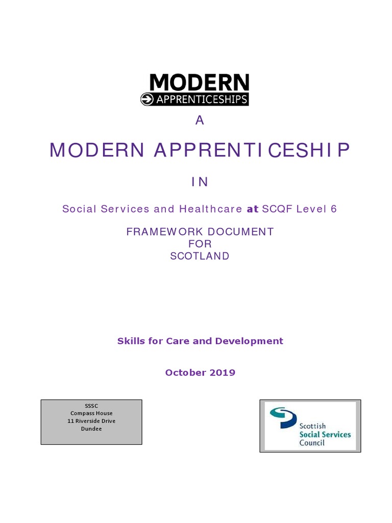 SCQF Level 6 Social Services Framework | PDF | Career & Growth | Business