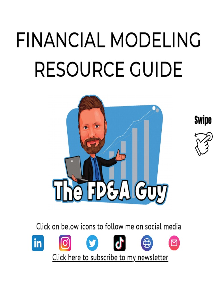 Financial Modeling Ressource Guide | PDF | Cost Of Goods Sold ...