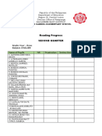 Reading Progress