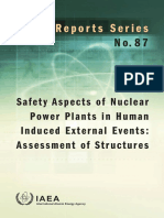 IAEA - Safety Aspects of Nuclear Power Plants in Human Induced External Events Assessment of Structures