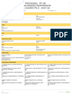 Processo - RT de Manutenção Resfriador de Liquido Pe-3 - Ac01-52