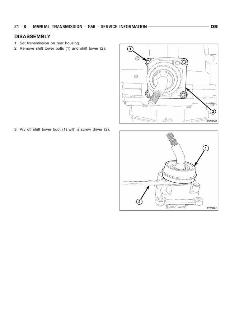 G56 Input Shaft Removal PDF