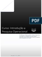 Curso de Introdução A Pesquisa Operacional - Matusalém Vieira Martins