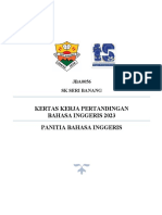 Kertas Kerja Pertandingan Bi