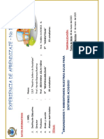 Experiencia de Aprendizaje Marzo 2023 PDF