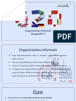 Organização Informal Geografia C: 12 F Claudia Morais João Pedro Gomes