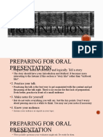 Oral Presentation 1