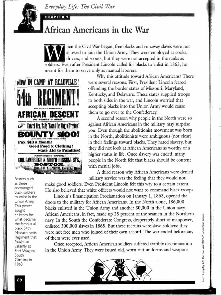 Sophia Ucciferri - African Americans in The Civil War Reading | PDF ...